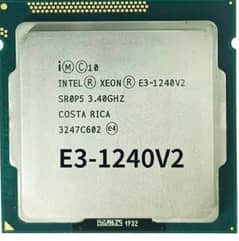 intel E3 1240 V2