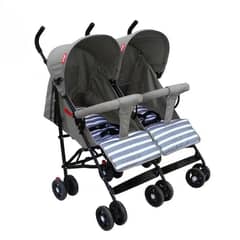 Twin baby stroller