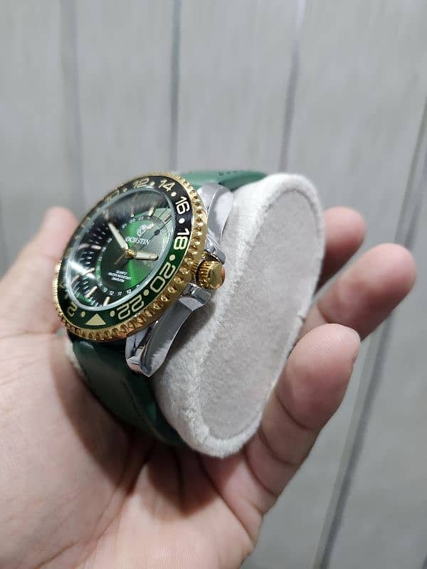 100% Original New Ochstin Watch (Imported) Unique Green 2