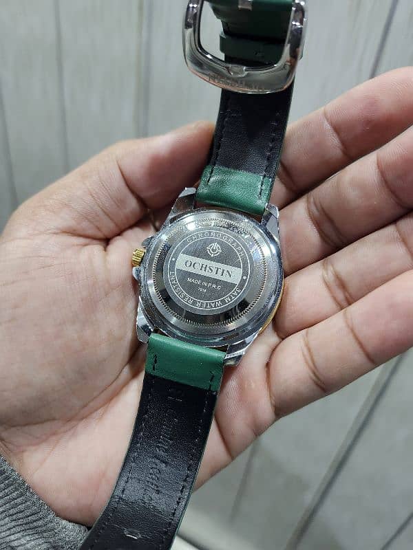 100% Original New Ochstin Watch (Imported) Unique Green 4