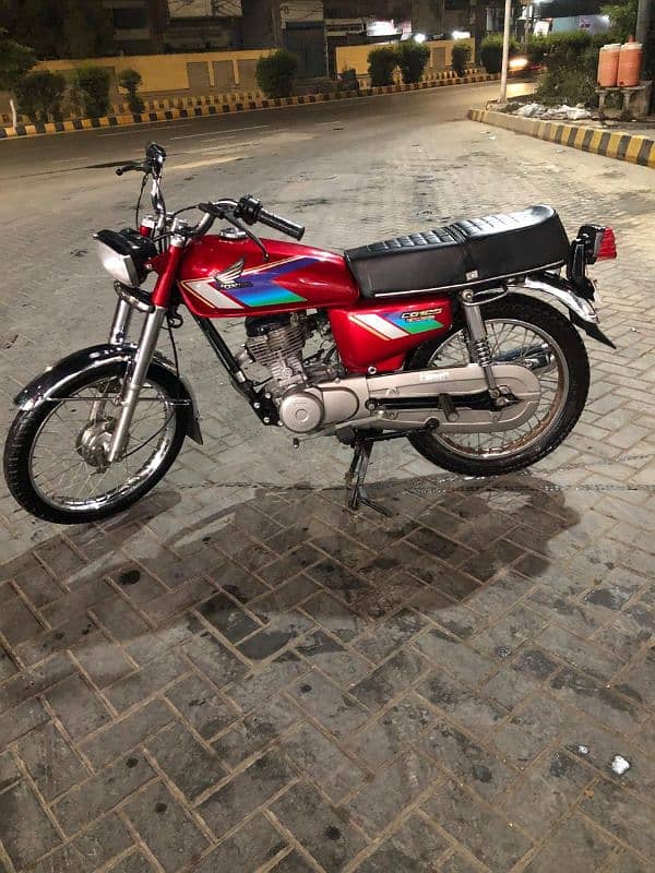 cg 125 2004 Faisalabad number 4