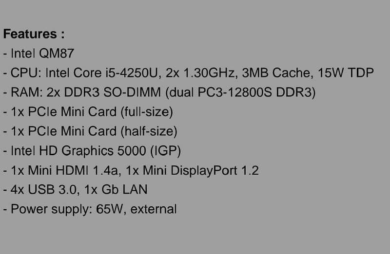 I5 USFF Desktop see All Details. 0