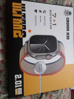 ultra 2 smart watch along with 7 straps