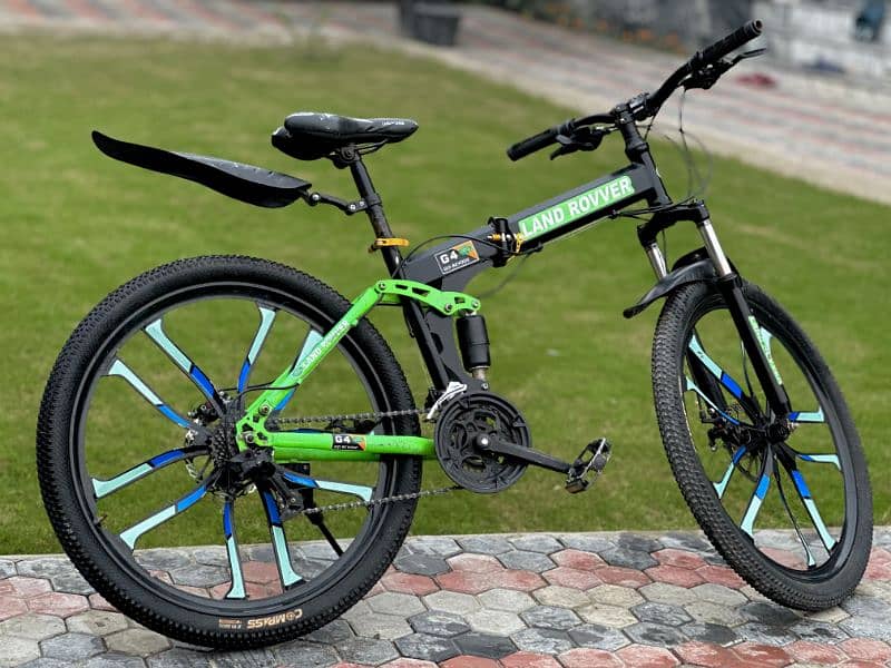 Land Rover Dual Shocks Foldable Cycle 2