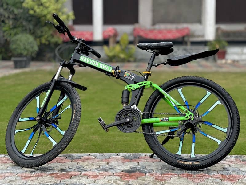 Land Rover Dual Shocks Foldable Cycle 3