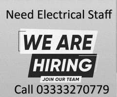 Electrical Staff/halper supervisor