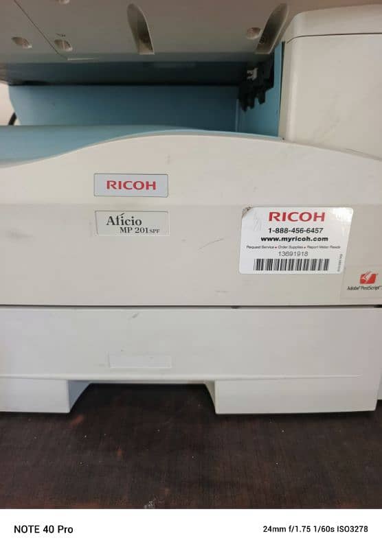 Ricoh mp 201 Printer for sale 3