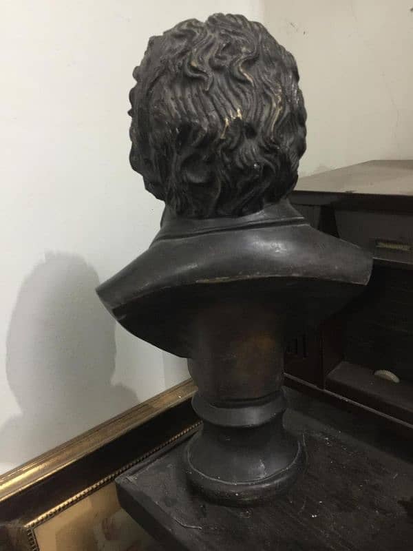 Antique statue bronze Beethoven 2