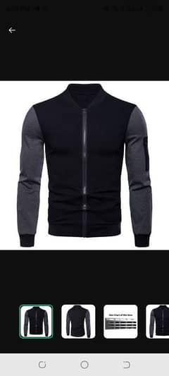 Men;s black jacket