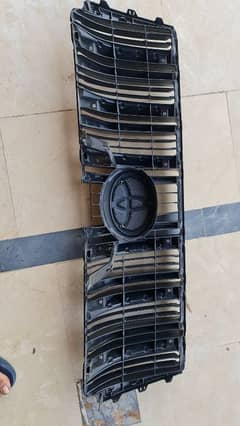 toyota prado front bumper and grill