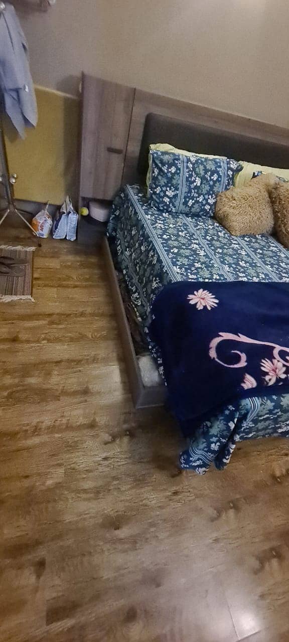 King Size bed with 2 mattresses for sale| Bed | Mattress | 3