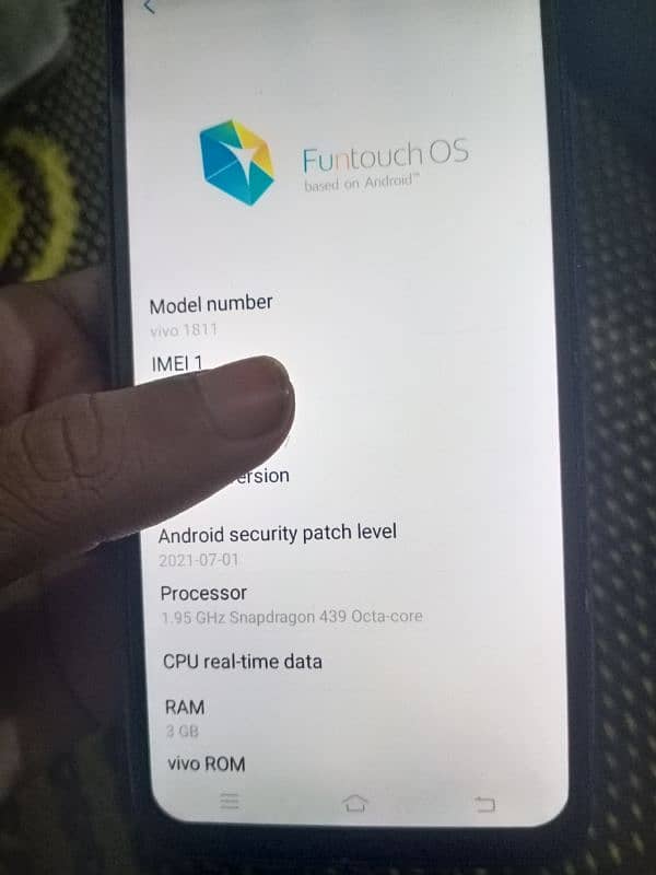 vivo 91 Pta approved 3/32 7