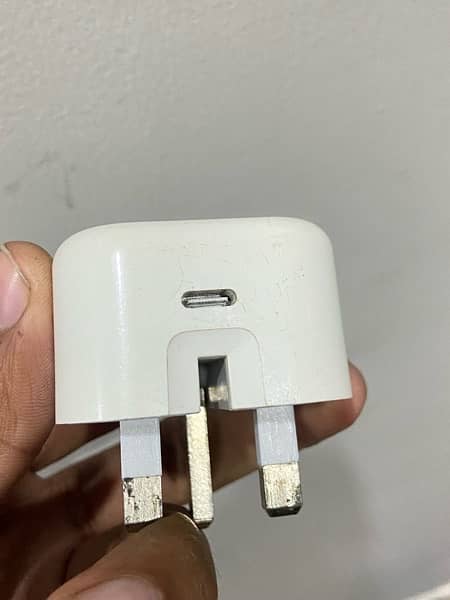 apple original charger and type c to lightening cable 1