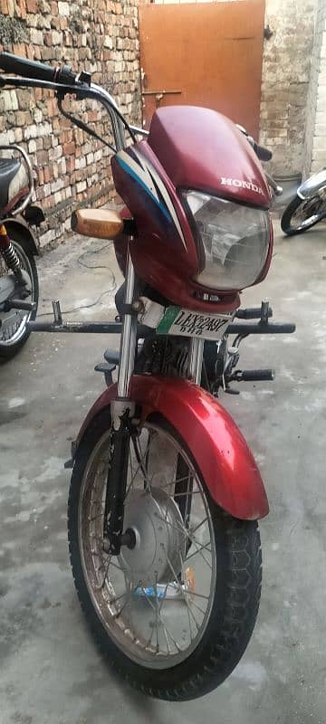 honda pridore bike urgent sale 1