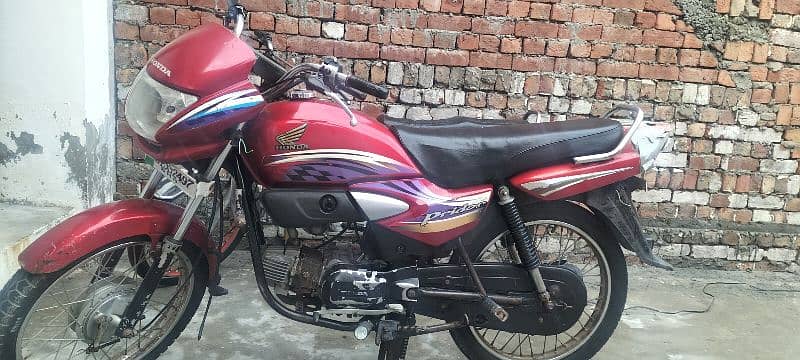 honda pridore bike urgent sale 6