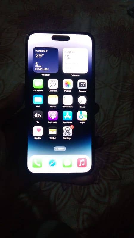 Iphone 14 pro max 256gb water pack non PTA 8