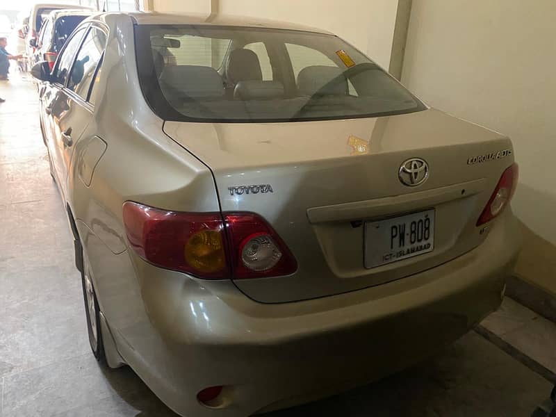 Toyota Corolla Altis 2008 model 6