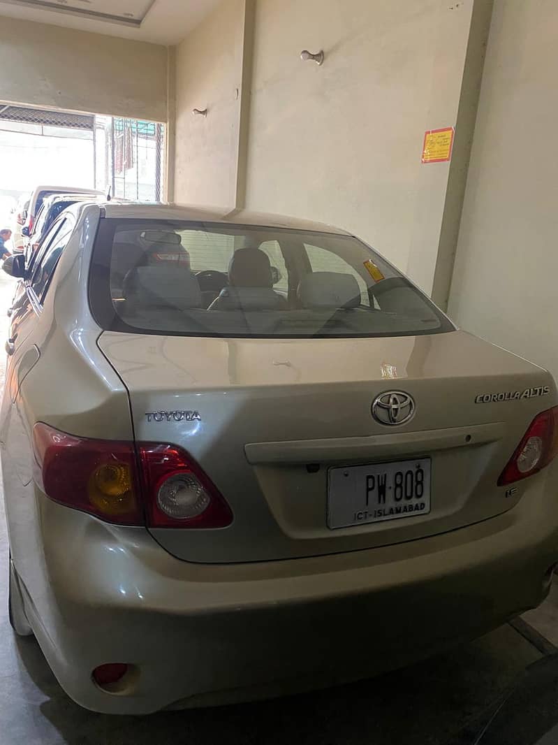 Toyota Corolla Altis 2008 model 8