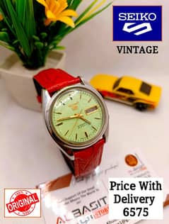 SEIKO 5 CITIZENS ORIENT AUTOMATIC MEN WRIST WATCH 03161737353