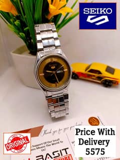 SEIKO 5 CITIZENS ORIENT AUTOMATIC MEN WRIST WATCH 03161737353