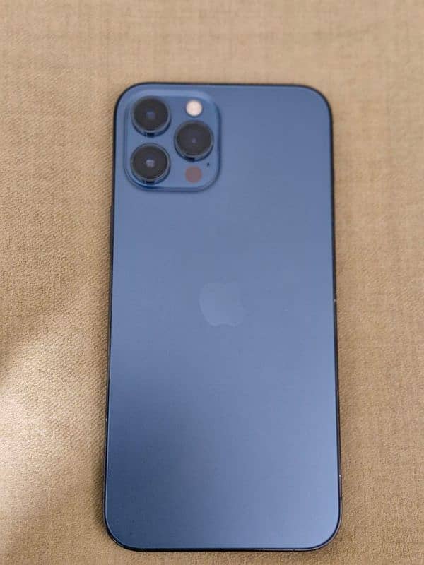 I phone 12 pro max navy blue color 1