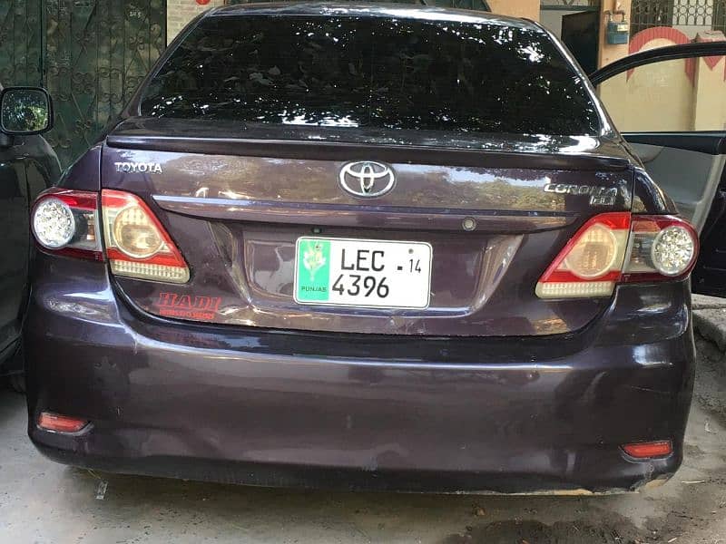 Toyota Corolla XLI 2013 2