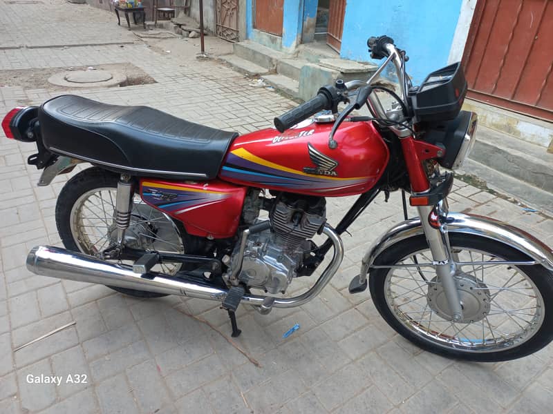 HONDA CG-125 for Sale Punjab Number [Read Add] 4