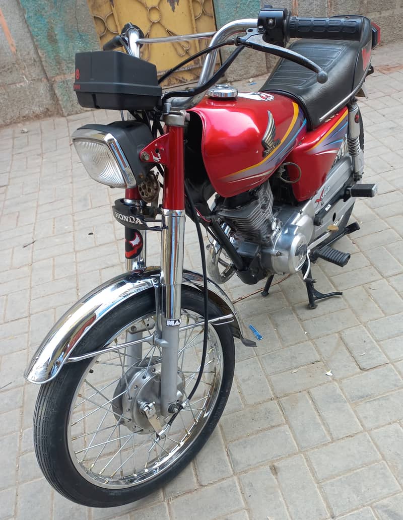 HONDA CG-125 for Sale Punjab Number [Read Add] 9