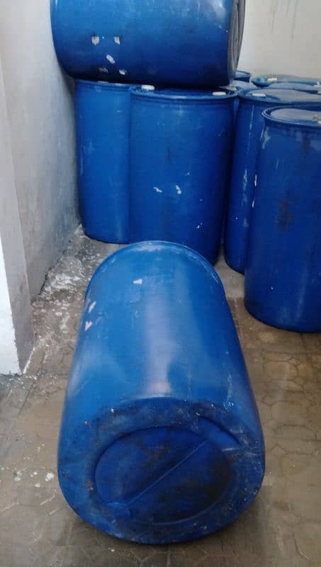 210-Liter Plastic Drum for Sale 2