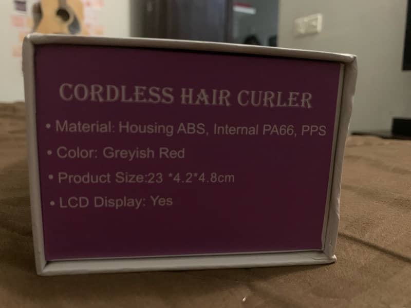 Portable Hair Curler Bought from UK 2