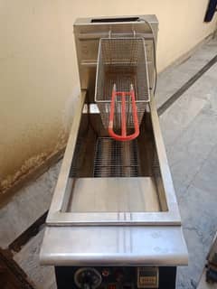 Deep Fryer & Iron Counter for sale