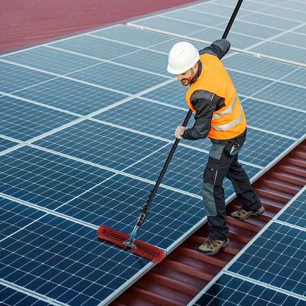 Solar cleaning services friends services lahore 0