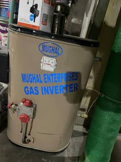 Mughal 3-in-1 storage Geyser (Gas & Electricity(1500W) & LPG Gas)