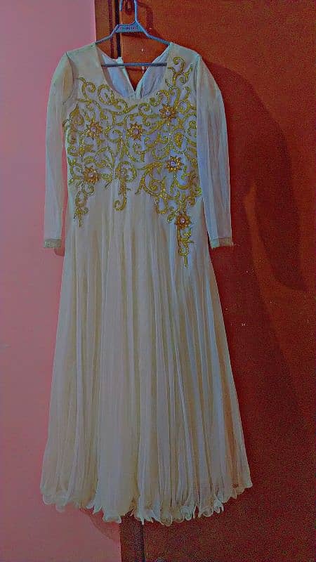 White and golden Maxi 3 pcs 0