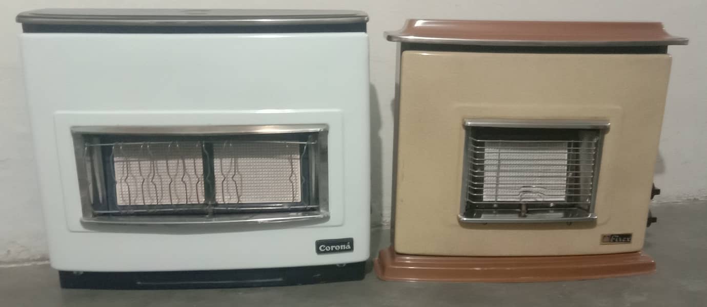 02 Branded Corona and Firex Room Heaters Newbrand/Use 1