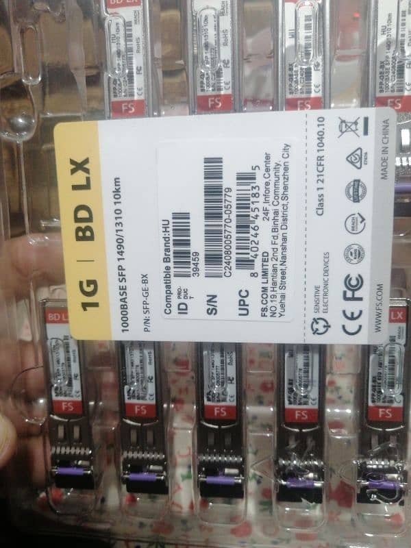 1000 BASE SFP 1490/1310 10 km 1GBD LX 3