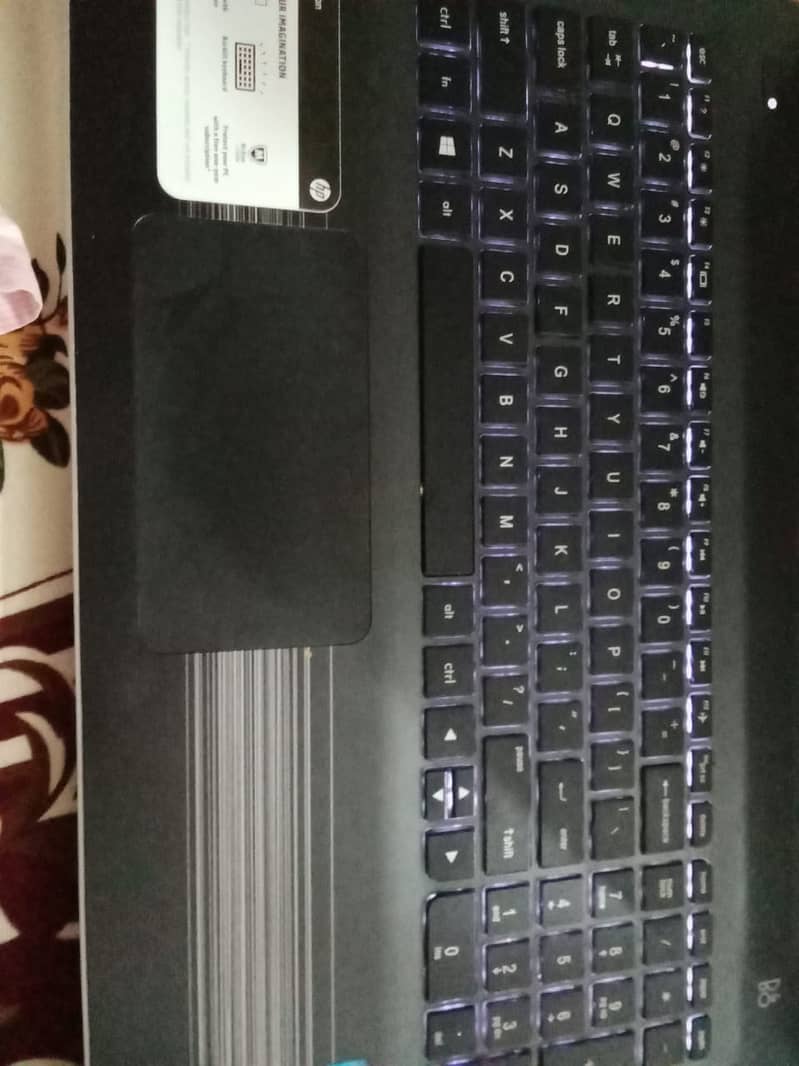 HP Laptop i5 7th gen with touch and numpad 11