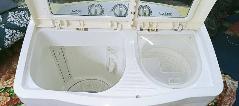 Kenwood washing machine cyclone like new 2 time used only 1