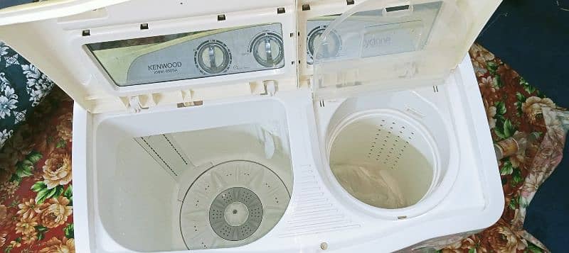 Kenwood washing machine cyclone like new 2 time used only 4