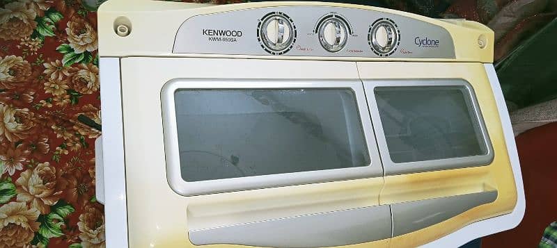 Kenwood washing machine cyclone like new 2 time used only 10