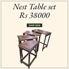 Nest Table set  only in 38000