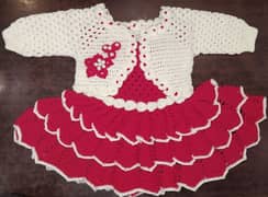 crochet frock for baby girls