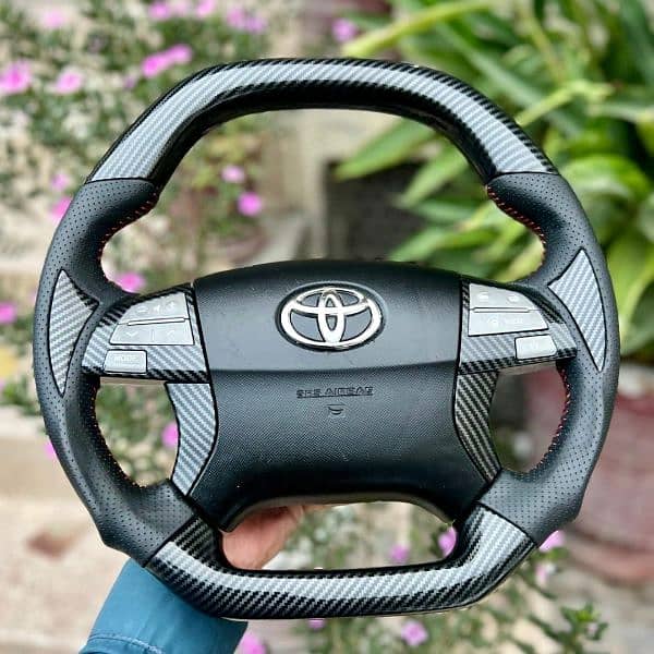 Toyota Corolla 2010/12 Carbon fiber steering available 2