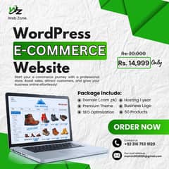 Create Your E-commerce Website on WordPress