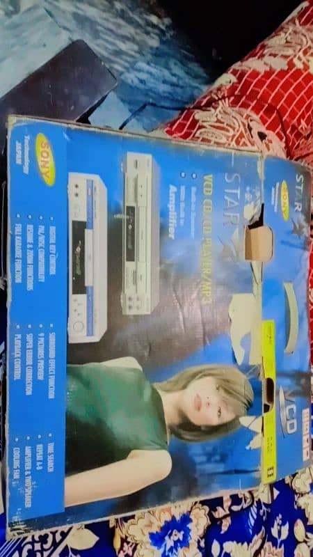 Sony and Panasonic VCD CD/ CD PLAYER/MP3 10