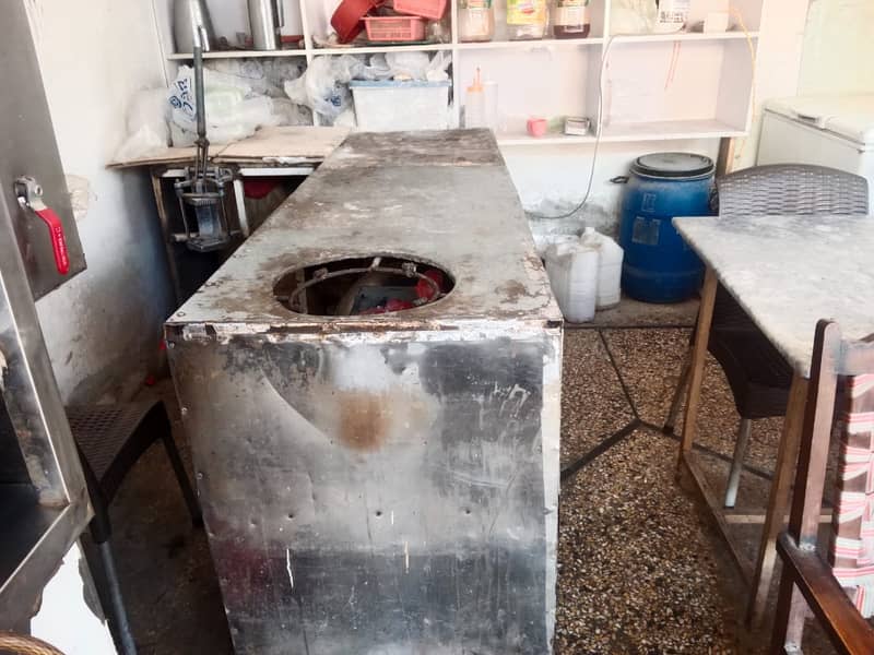 Deep Fryer & Iron Counter for sale 3