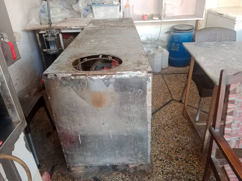 Deep Fryer & Iron Counter for sale 6