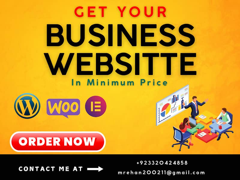 I Will Create a Professional Business Website on WordPress 0