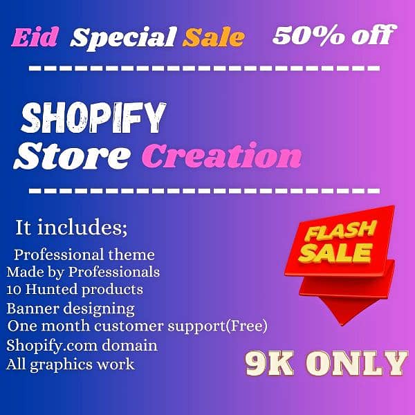 Shopify storw designing 0