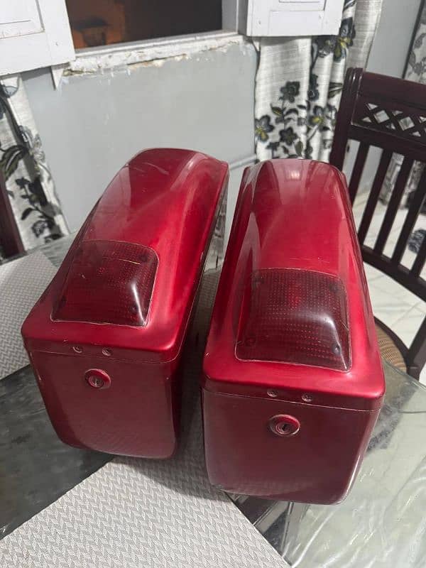 Honda CD200 Side Boxes 1